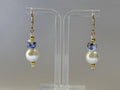 Porcelain & Pearl Earrings