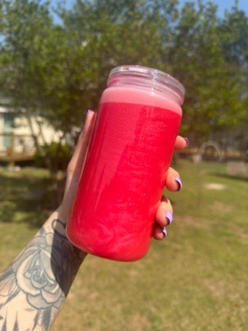 Custom 16 oz Acrylic Snowglobe Tumbler
