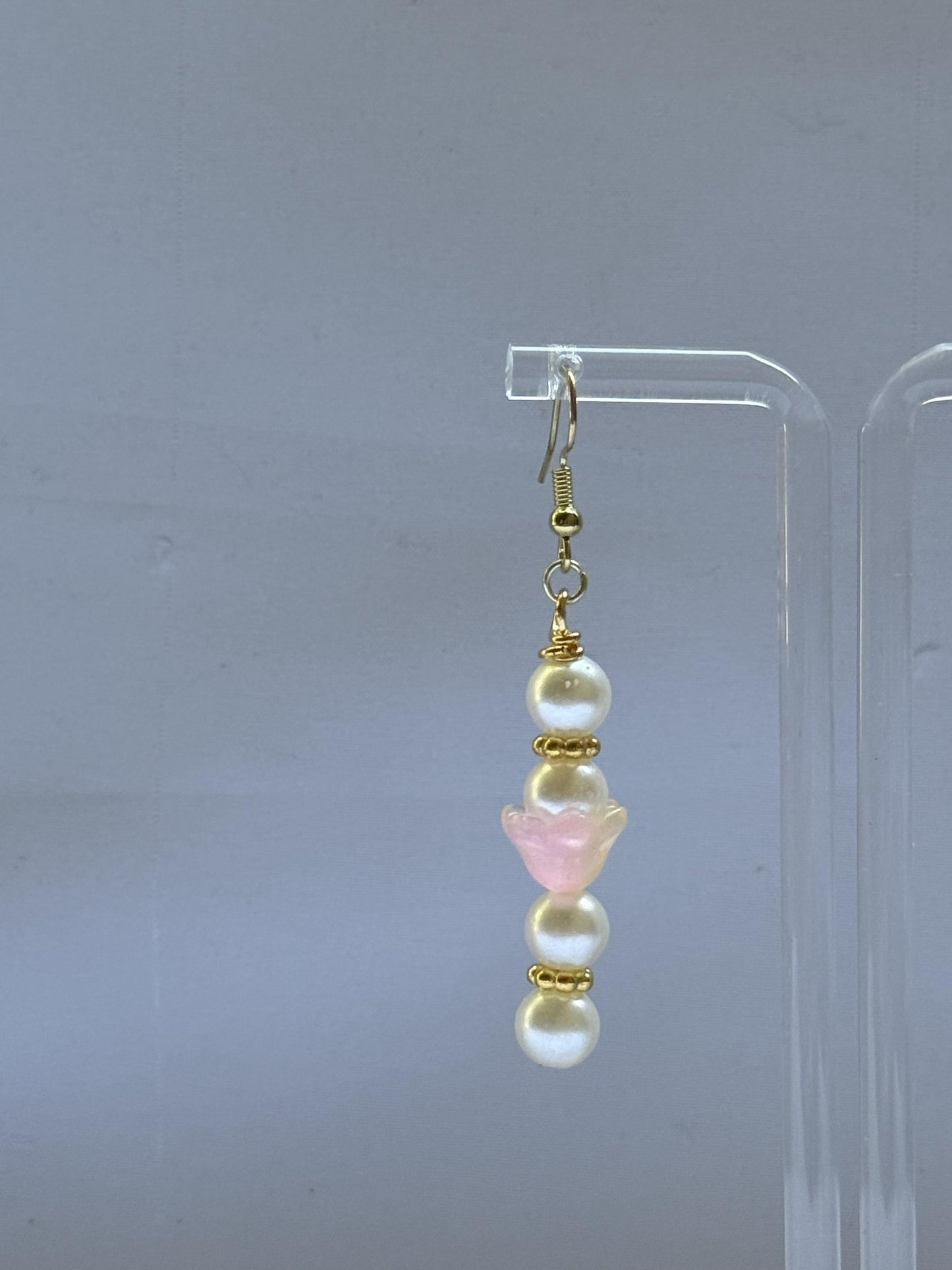 Pearl Floral Earrings
