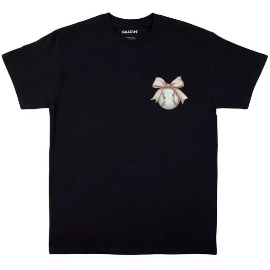 Baseball Bow Pocket Tee