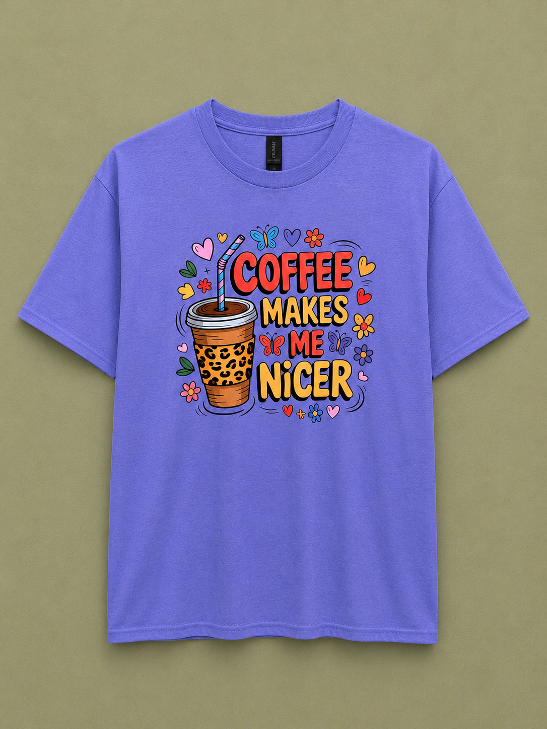 Coffee Makes Me Nicer Tee