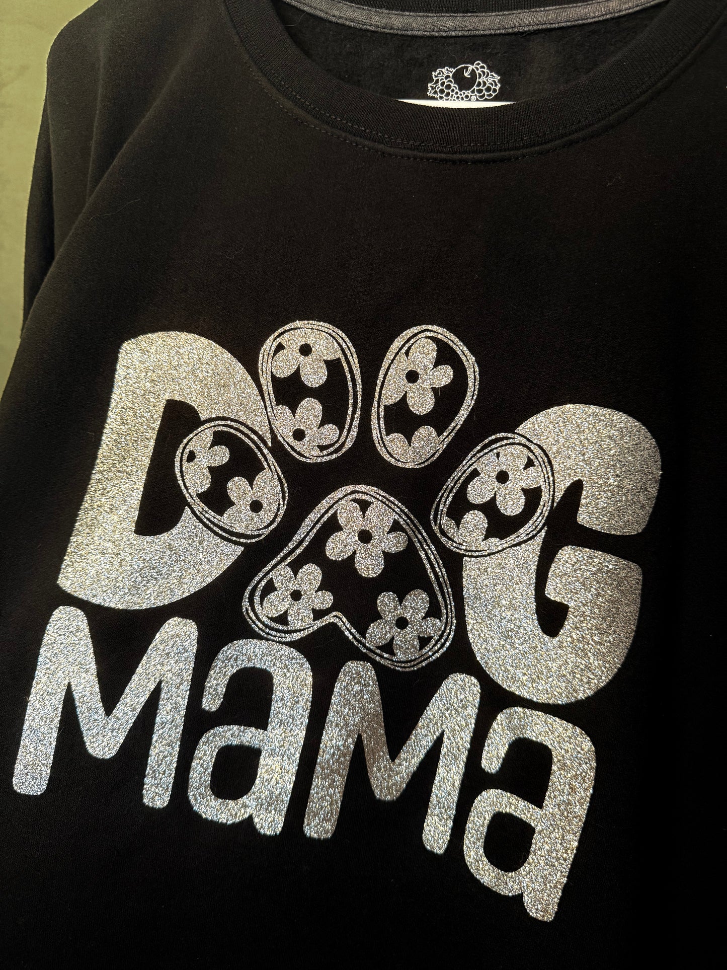 Glitter Dog Mama Tee