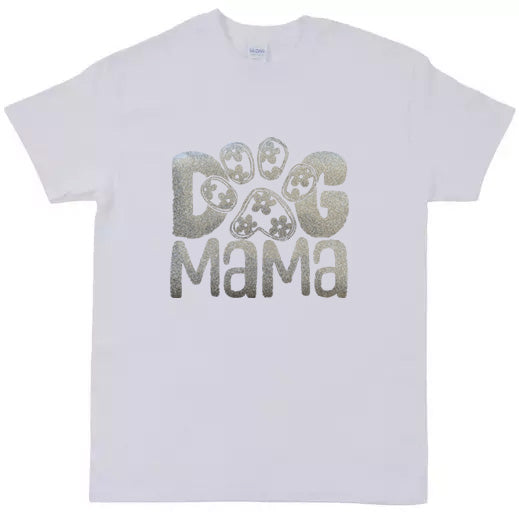 Glitter Dog Mama Tee
