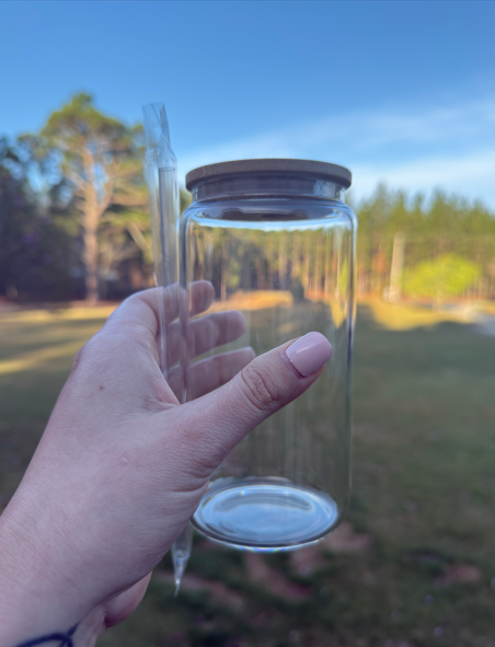 16 oz Glass Can