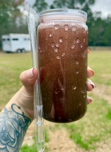 Soda Snowglobe Tumbler