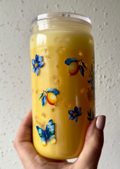 Lemon SnowGlobe Tumbler