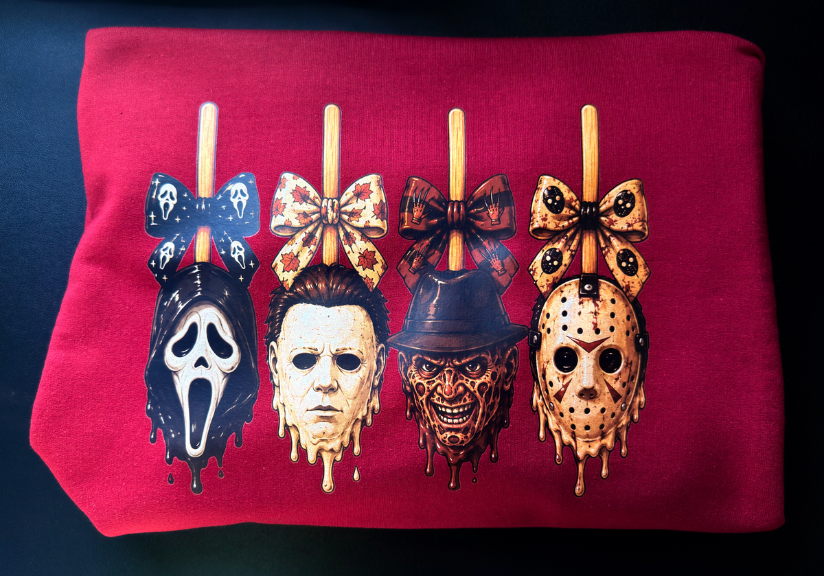 Horror Caramel Apples