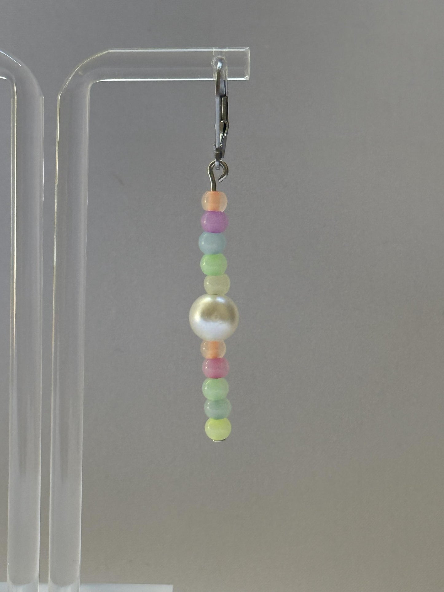 Pearl Pastel Dangly Earrings