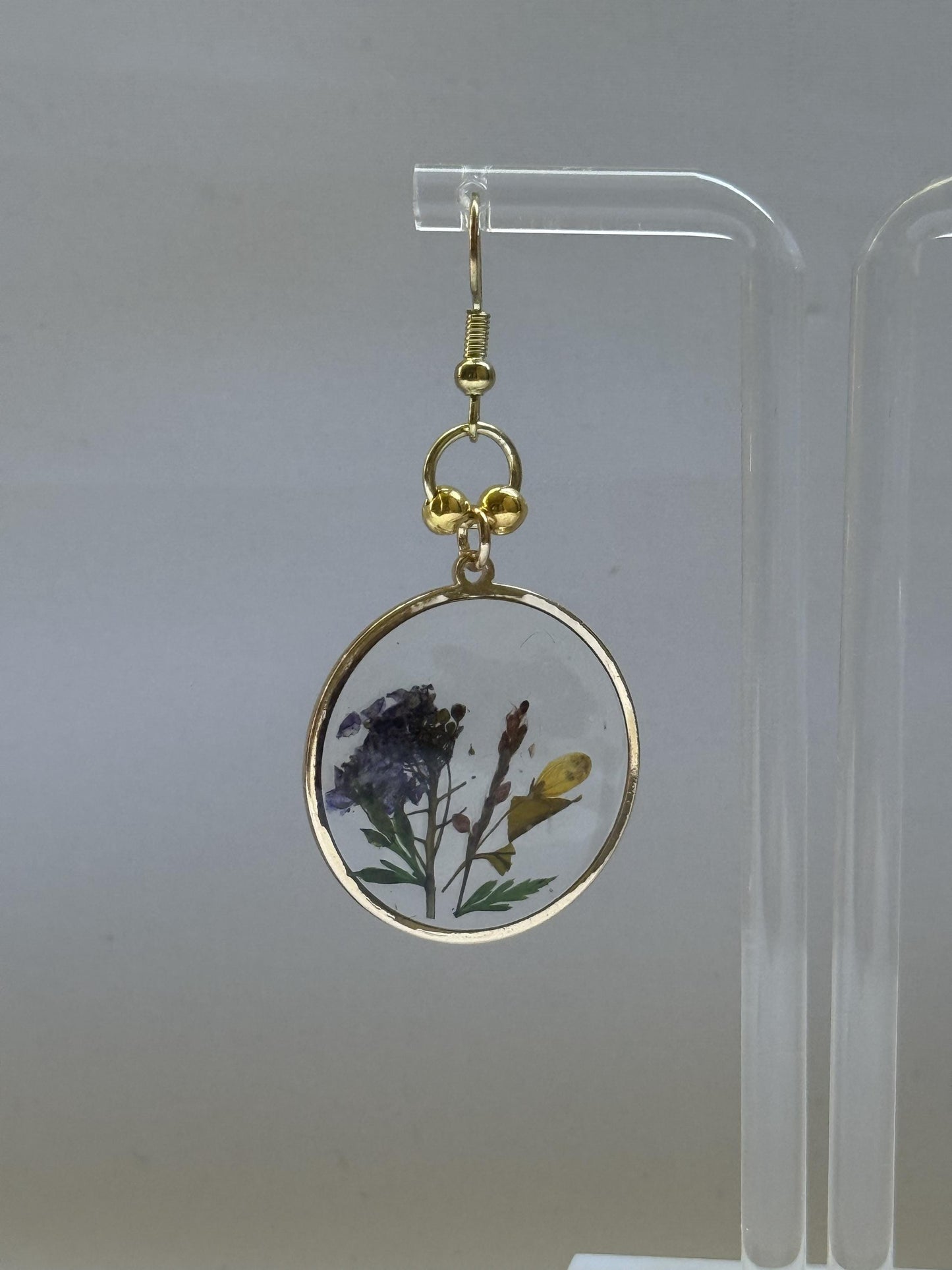 Pressed Floral Earrings