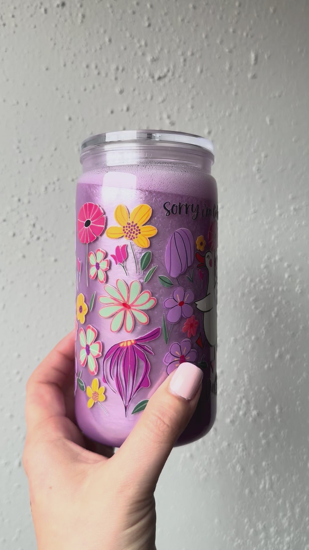 Funny Duck Snowglobe Tumbler